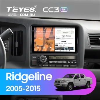 Штатная магнитола Teyes CC3 2K 6/128 Honda Ridgeline (2005-2015)