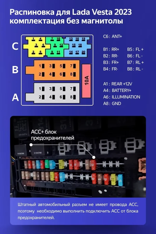Штатная магнитола Teyes CC3 2K 4/64 Lada Vesta (2023-2026) F2 Тип-A (11")