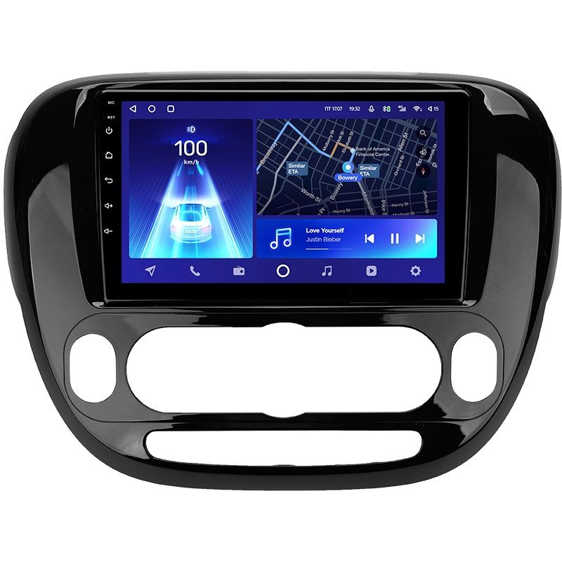 Переходная рамка Kia Soul 2 PS (2013-2019) кондиционер Тип-B (9")