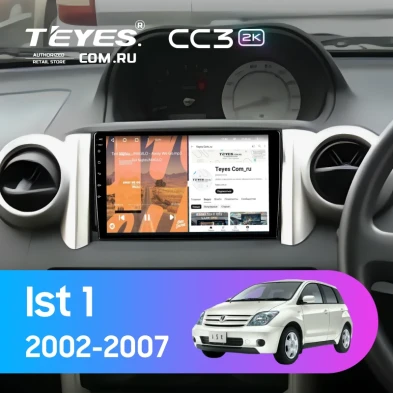 Штатная магнитола Teyes CC3 2K 6/128 Toyota Ist 1 (2002-2007) Правый руль