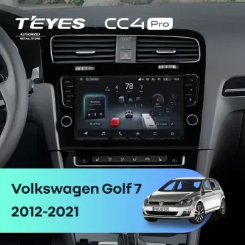 Штатная магнитола Teyes CC4 Pro 8/128 Volkswagen Golf 7 (2012-2021) (с кнопками)