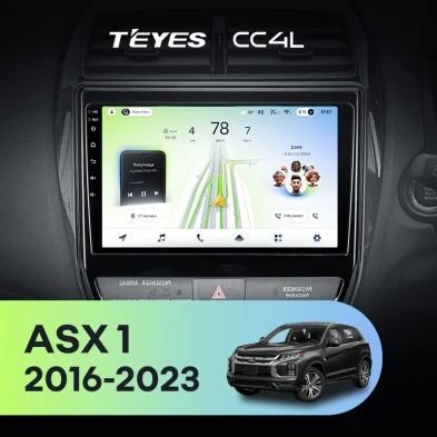 Штатная магнитола Teyes CC4L 6/64 Mitsubishi ASX (2016-2026) Тип-A