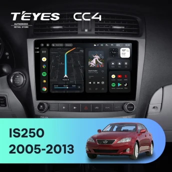 Штатная магнитола Teyes CC4 6/64 Lexus IS250 XE20 (2005-2013)