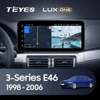 Штатная магнитола Teyes LUX ONE 6/128 BMW 3 серии E46 (1998-2006) Universal