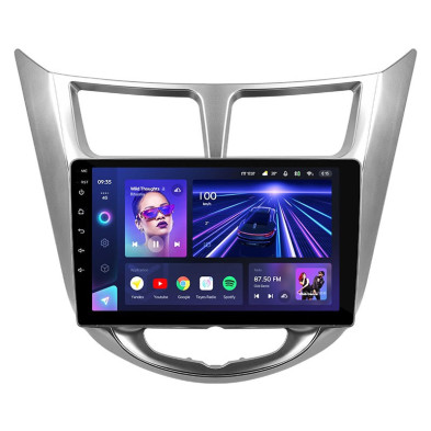 Штатная магнитола Teyes CC3 6/128 Hyundai Solaris 1 (2010-2016) F1