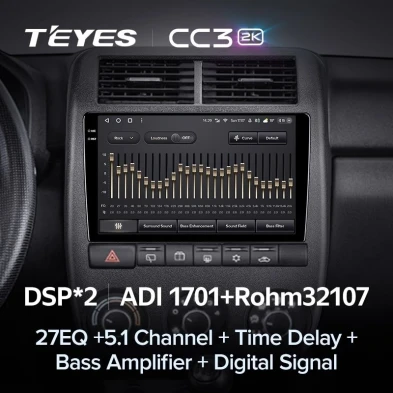 Штатная магнитола Teyes CC3 2K 360 6/128 Lada Niva Legend (2021-2023)