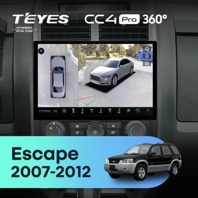 Штатная магнитола Teyes CC4 Pro 360 8/128 Ford Escape (2007-2012) F2 (11")