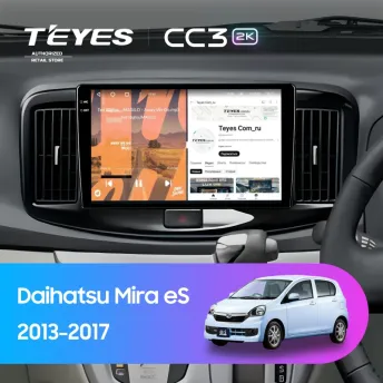Штатная магнитола Teyes CC3 2K 4/32 Daihatsu Mira eS (2013-2017)