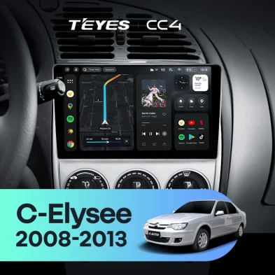 Штатная магнитола Teyes CC4 6/64 Citroen C-Elysee (2008-2013)