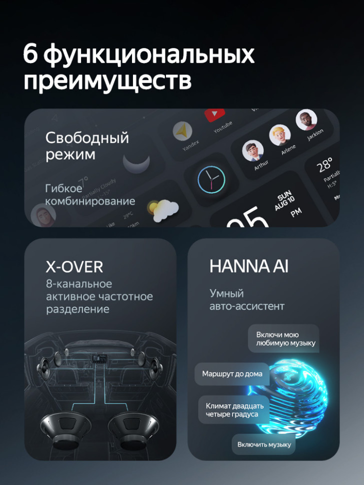 Штатная магнитола Teyes CC4 6/64 Volvo XC90 (2007-2014) F2 (комплект для установки нижней части)