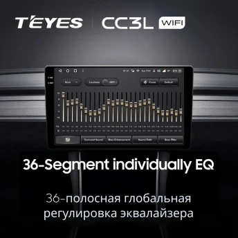 Штатная магнитола Teyes CC3L WiFi 2/32 Toyota Roomy (2016-2026) Правый руль