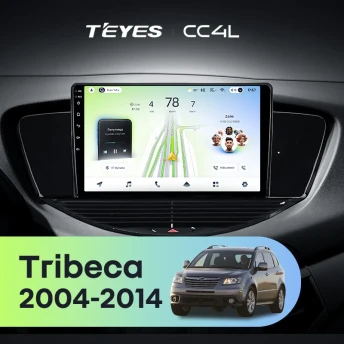 Штатная магнитола Teyes CC4L 6/64 Subaru Tribeca WX W10 (2004-2014)