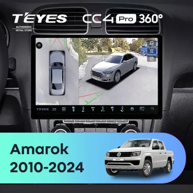 Штатная магнитола Teyes CC4 Pro 360 8/128 Volkswagen Amarok (2010-2024) (13")