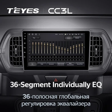 Штатная магнитола Teyes CC3L 4/32 Toyota Passo 3 (2016-2021) Правый руль