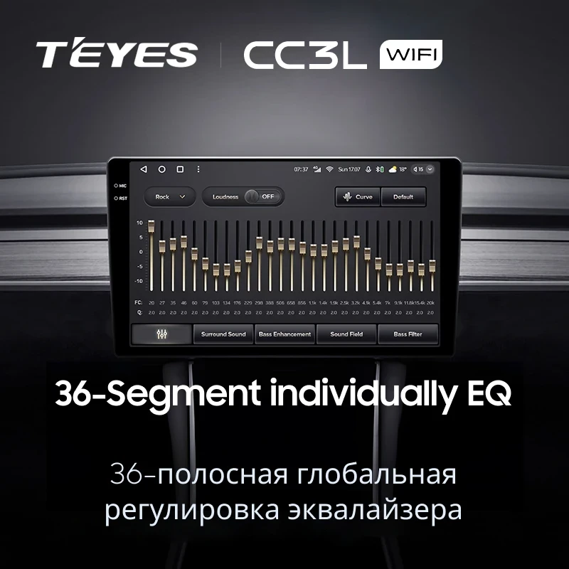 Штатная магнитола Teyes CC3L WiFi 2/32 Ford Mondeo 4 (2007-2010) F2