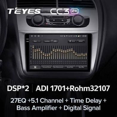 Штатная магнитола Teyes CC3 2K 4/64 Volkswagen Sharan (2010-2024)