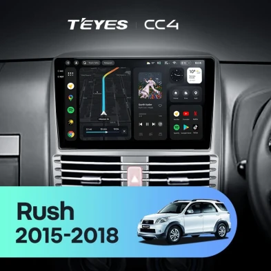 Штатная магнитола Teyes CC4 6/64 Toyota Rush (2015-2018) Правый руль