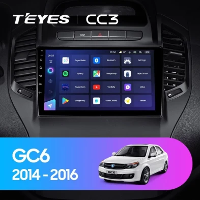 Штатная магнитола Teyes CC3 4/32 Geely GC6 1 (2014-2016)