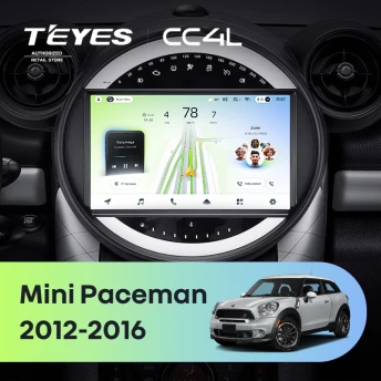Штатная магнитола Teyes CC4L 6/64 Mini Paceman (R61) (2012-2016) F2