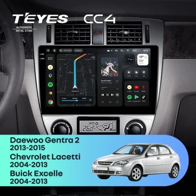 Штатная магнитола Teyes CC4 6/64 Daewoo Gentra 2 (2013-2015) F1 Тип-A