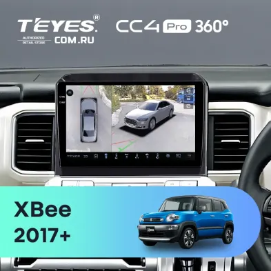 Штатная магнитола Teyes CC4 Pro 360 8/128 Suzuki XBee (2017-) Тип-A