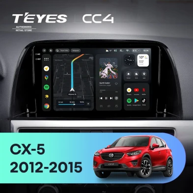 Штатная магнитола Teyes CC4 8/128 Mazda CX-5 (2012-2015) Тип-C