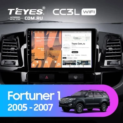 Штатная магнитола Teyes CC3L WiFi 2/32 Toyota Fortuner (2005-2007) F2