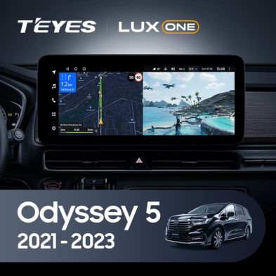 Штатная магнитола Teyes LUX ONE 6/128 Honda Odyssey 5 (2021-2023)