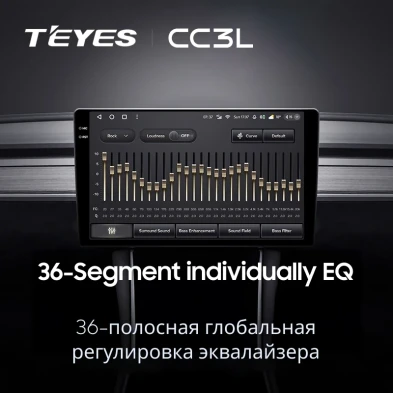 Штатная магнитола Teyes CC3L 4/64 Nissan Rogue 2 (2013-2022) F3 Тип-AB