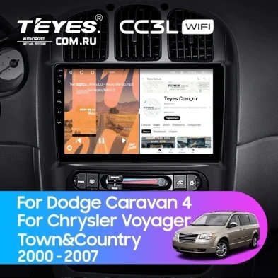 Штатная магнитола Teyes CC3L WiFi 2/32 Chrysler Voyager (2000-2007) Тип-B
