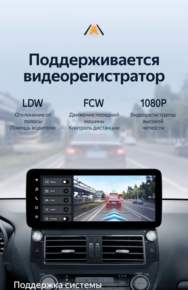 Штатная магнитола Teyes LUX ONE 6/128 Toyota Land Cruiser Prado 150 (2013-2017) F1