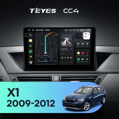 Штатная магнитола Teyes CC4 8/128 BMW X1 E84 (2009-2012)