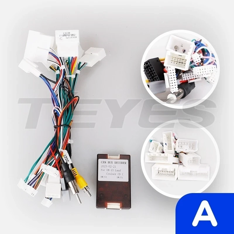 Штатная магнитола Teyes CC3 2K 4/64 Toyota Land Cruiser 11 200 (2007-2015) F2 Тип-A