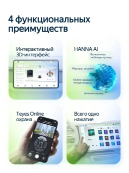 Штатная магнитола Teyes CC4L 6/64 Nissan Serena (2016-2019) Тип-B