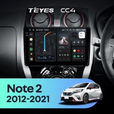 Штатная магнитола Teyes CC4 8/128 Nissan Note 2 E12 (2012-2021)