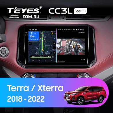 Штатная магнитола Teyes CC3L WiFi 2/32 Nissan X-Terra (2018-2022)