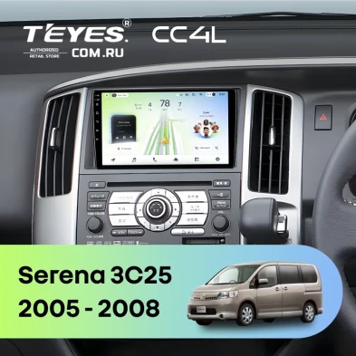 Штатная магнитола Teyes CC4L 6/64 Nissan Serena 3 C25 (2005-2008)