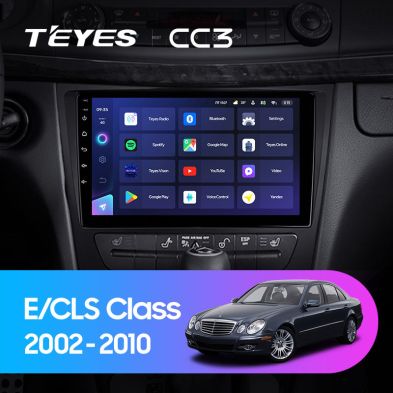 Штатная магнитола Teyes CC3 4/32 Mercedes-Benz E-Class S211 W211 CLS-Class C219 (2002-2010)