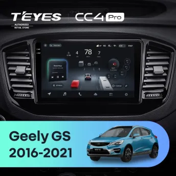 Штатная магнитола Teyes CC4 Pro 8/128 Geely GS (2016-2021)