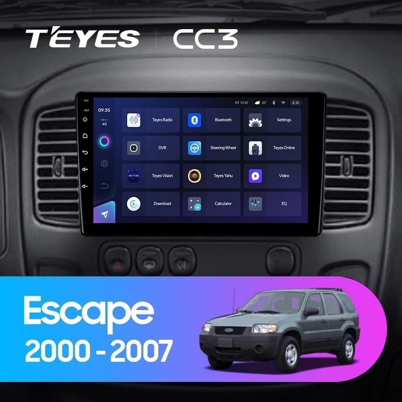 Штатная магнитола Teyes CC3 4/32 Ford Escape (2000-2007)