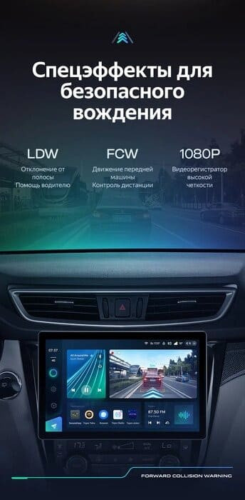 Штатная магнитола Teyes CC3 2K 6/128 Nissan X-Trail 3 T32 (2013-2021) F2 Тип-C (13")