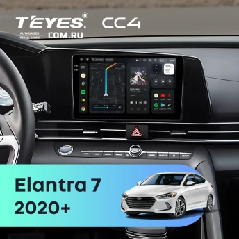 Штатная магнитола Teyes CC4 8/128 Hyundai Elantra 7 (2020-2026)
