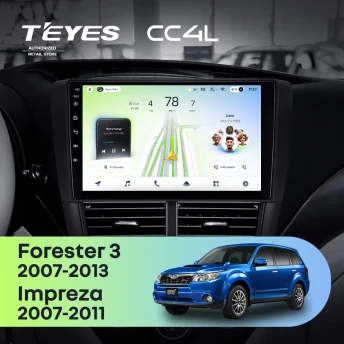 Штатная магнитола Teyes CC4L 6/64 Subaru Forester 3 SH (2007-2013)