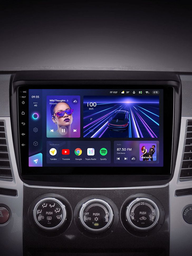 Штатная магнитола Teyes CC3 4/32 Mitsubishi L200 (2008-2016)