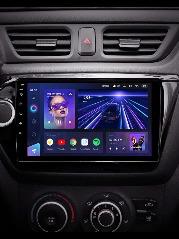 Штатная магнитола Teyes CC3 4/64 Kia Rio 3 (2011-2017)