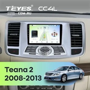 Штатная магнитола Teyes CC4L 6/64 Nissan Teana 2 J32 (2008-2013) F2 Тип-A