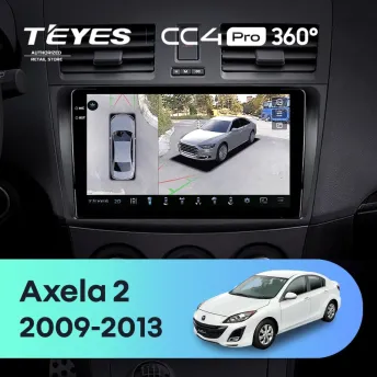 Штатная магнитола Teyes CC4 Pro 360 8/128 Mazda Axela 2 (2009-2013)