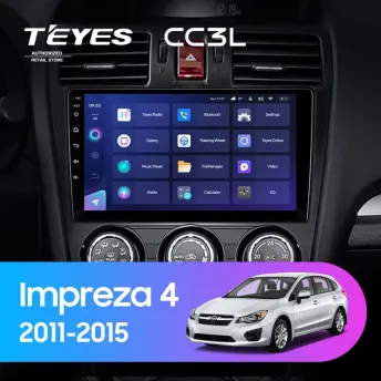 Штатная магнитола Teyes CC3L 4/32 Subaru Impreza 4 (2011-2015) Тип-B