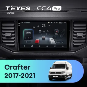 Штатная магнитола Teyes CC4 Pro 12/256 Volkswagen Crafter (2017-2021)