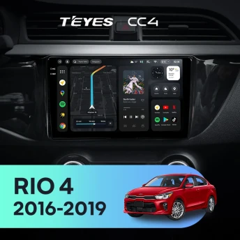 Штатная магнитола Teyes CC4 6/64 Kia RIO 4 (2016-2019) Тип-B